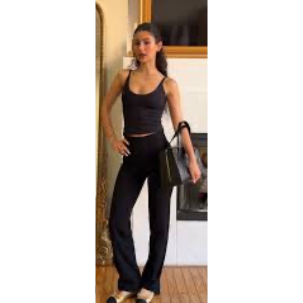 SKIMS Black High Rise Glam Skinny Pants Onyx Size XS NWT AP-PNT-2182 X